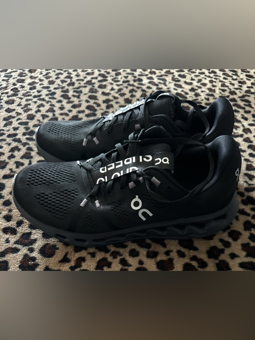 MEN’S BLACK CLOUD SURFER CLOUDTEC OC CUSHION SNEAKERS - Picture 6 of 10